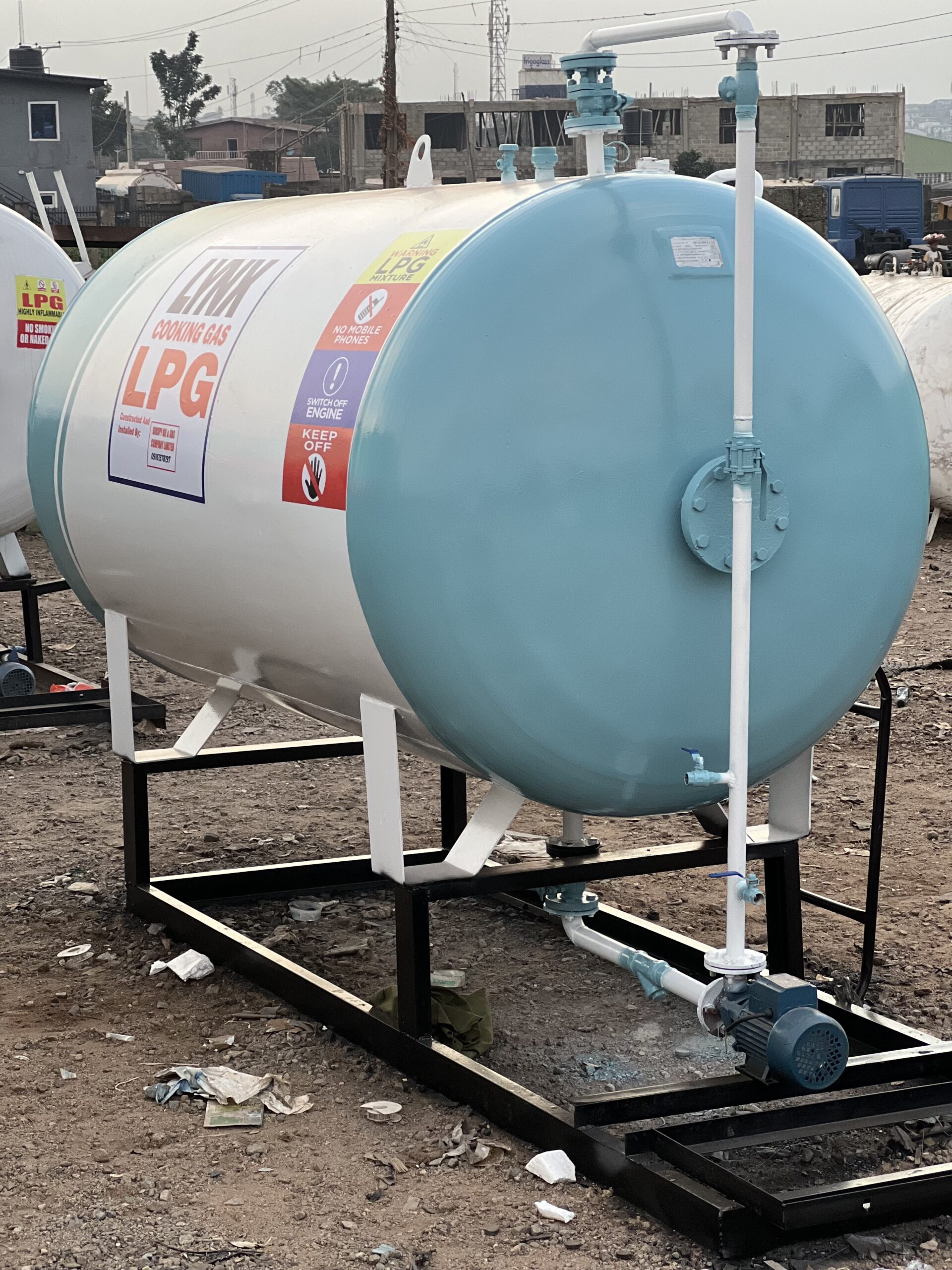 LPG GAS TANK STORAGE