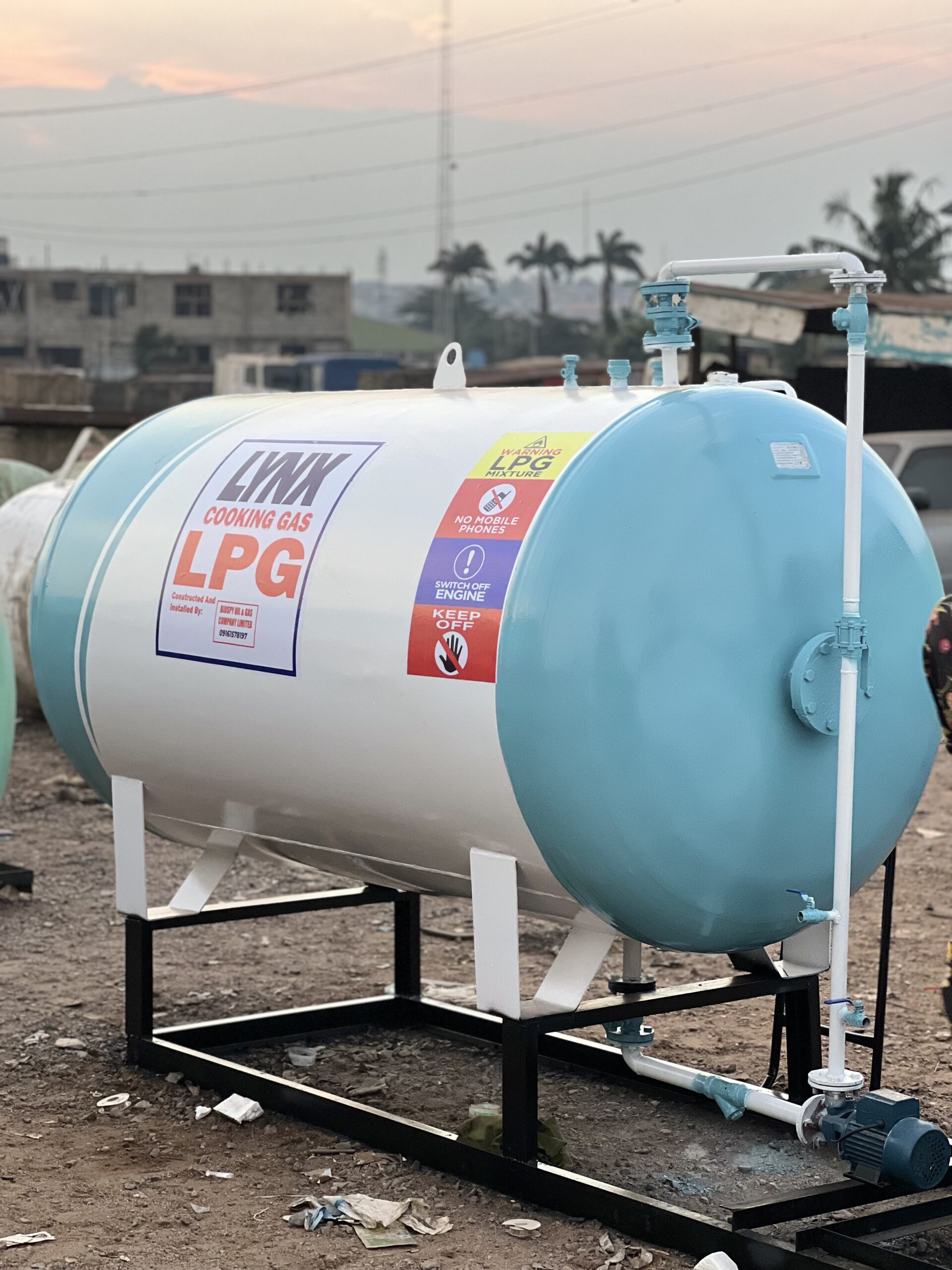 LPG GAS TANK STORAGE