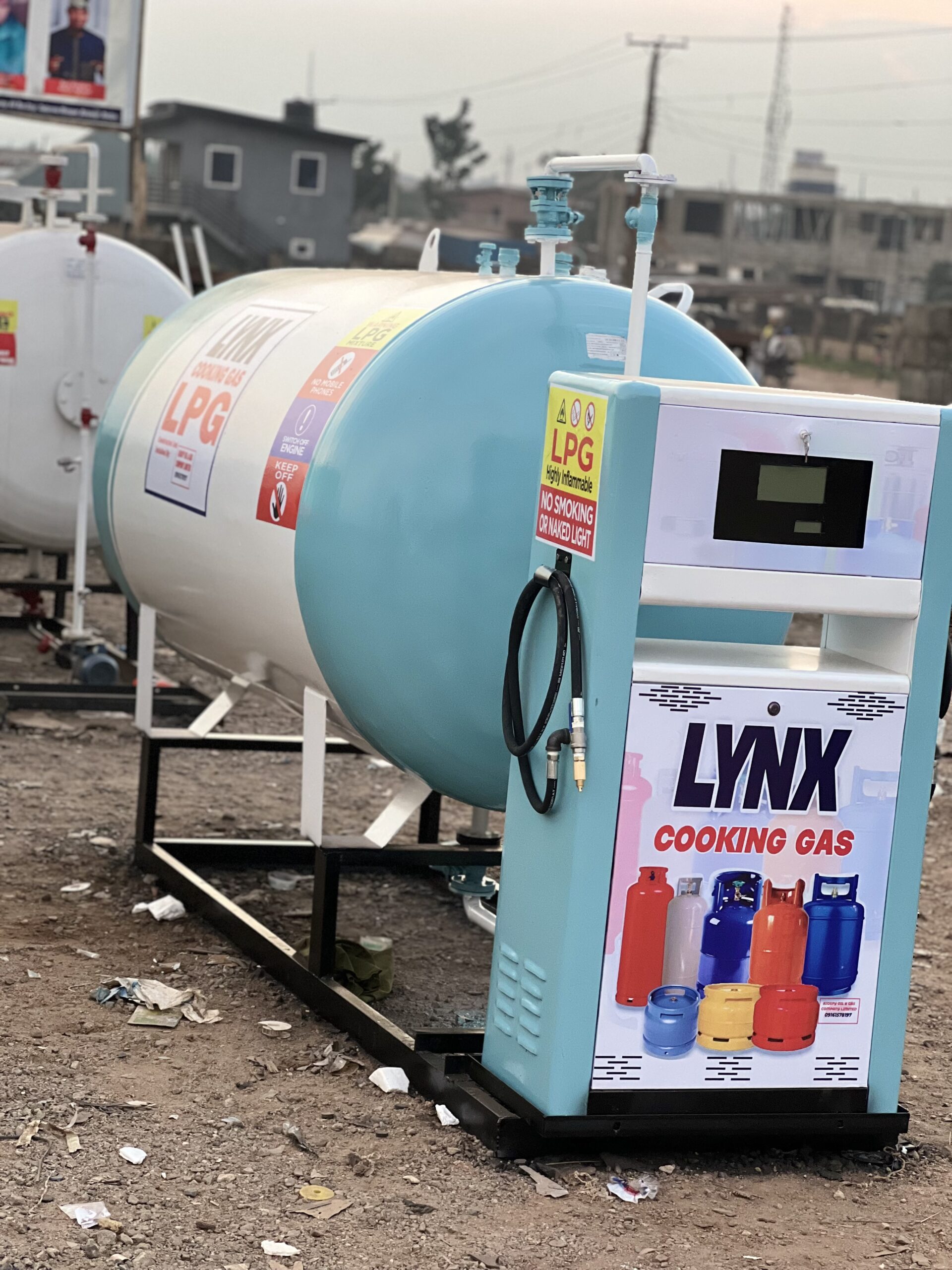 LPG GAS TANK STORAGE