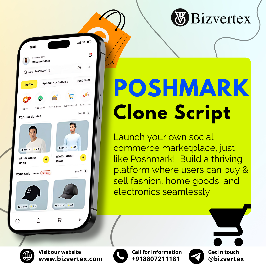 Empower Entrepreneurs with WhiteLabel Poshmark Clone Solutions