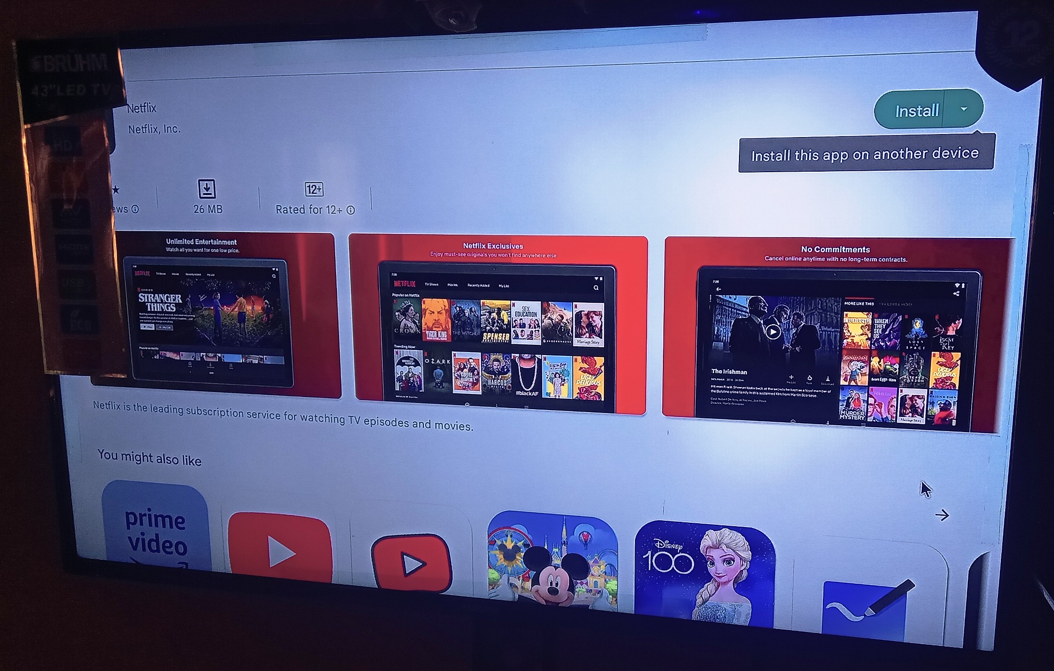 Original Logik 24 Inch Led Tv With Remote Control