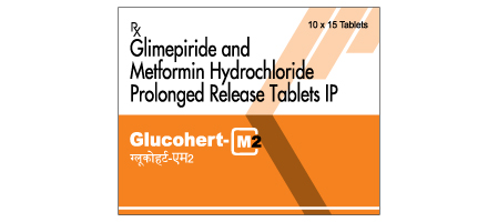 Glucohert-M2 Tablet PR for Type 2 Diabetes Management – Order Now | Hertzpharma