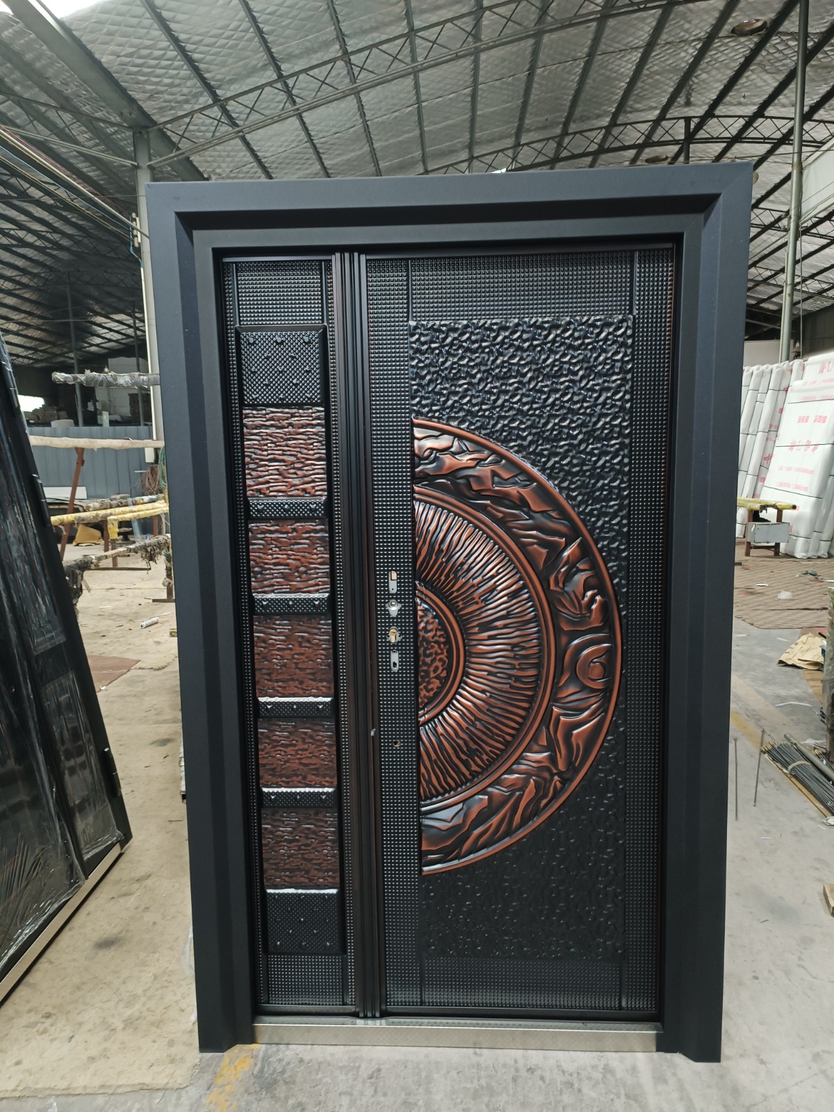 Luxury cast copper Security doors