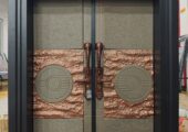 Luxury cast copper Security doors