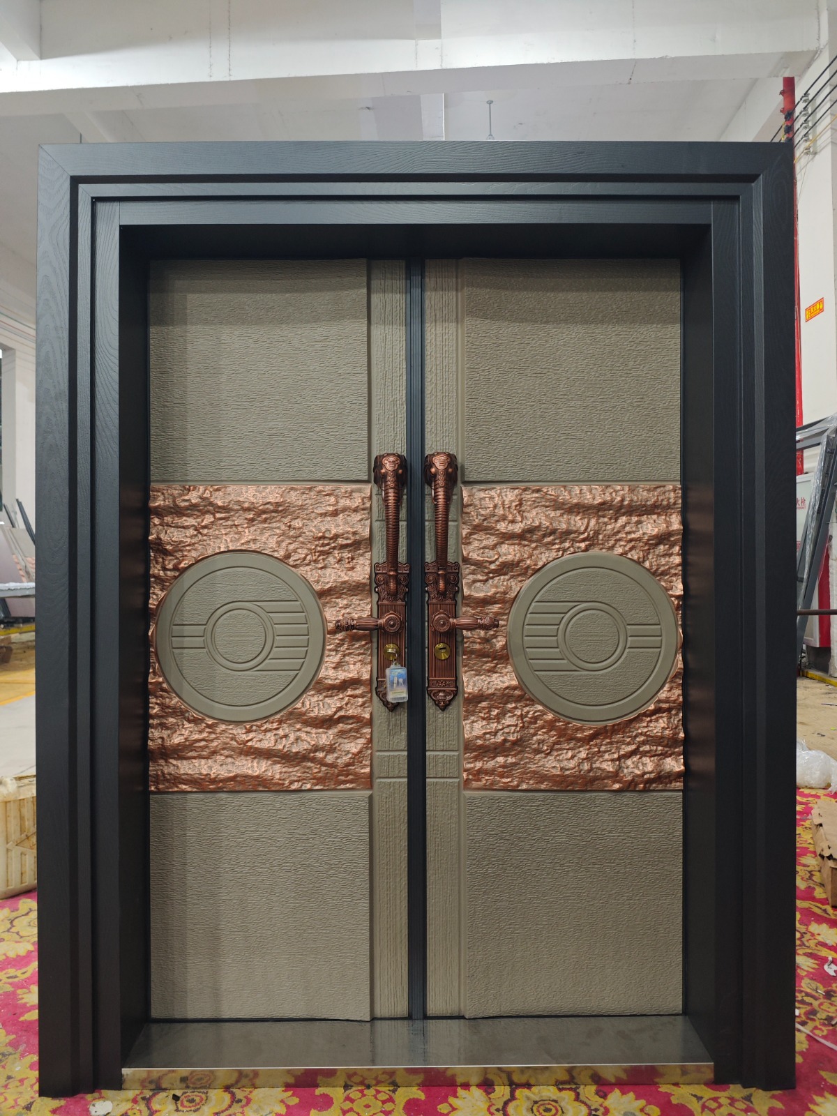 Luxury cast copper Security doors