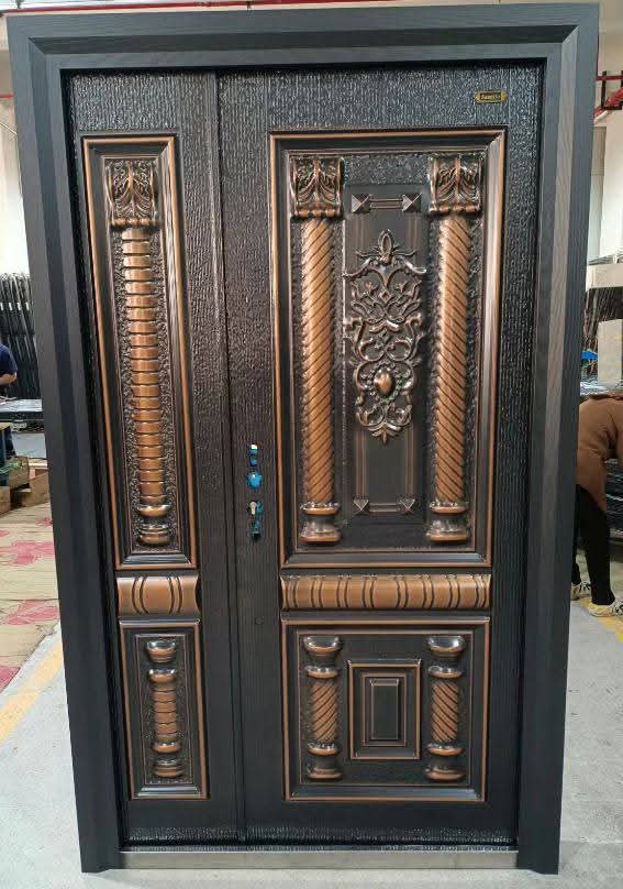 Luxury cast copper Security doors