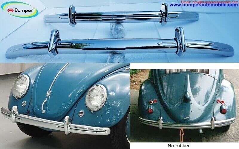 Volkswagen Beetle Split bumper (1930 – 1956) by stainless steel