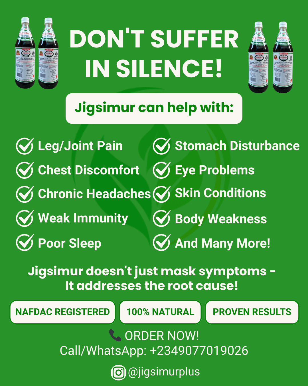 Jigsimur Health Drink