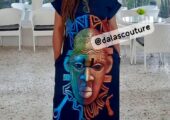 Luxury BuoBuo Gowns and Adire Pant Collections