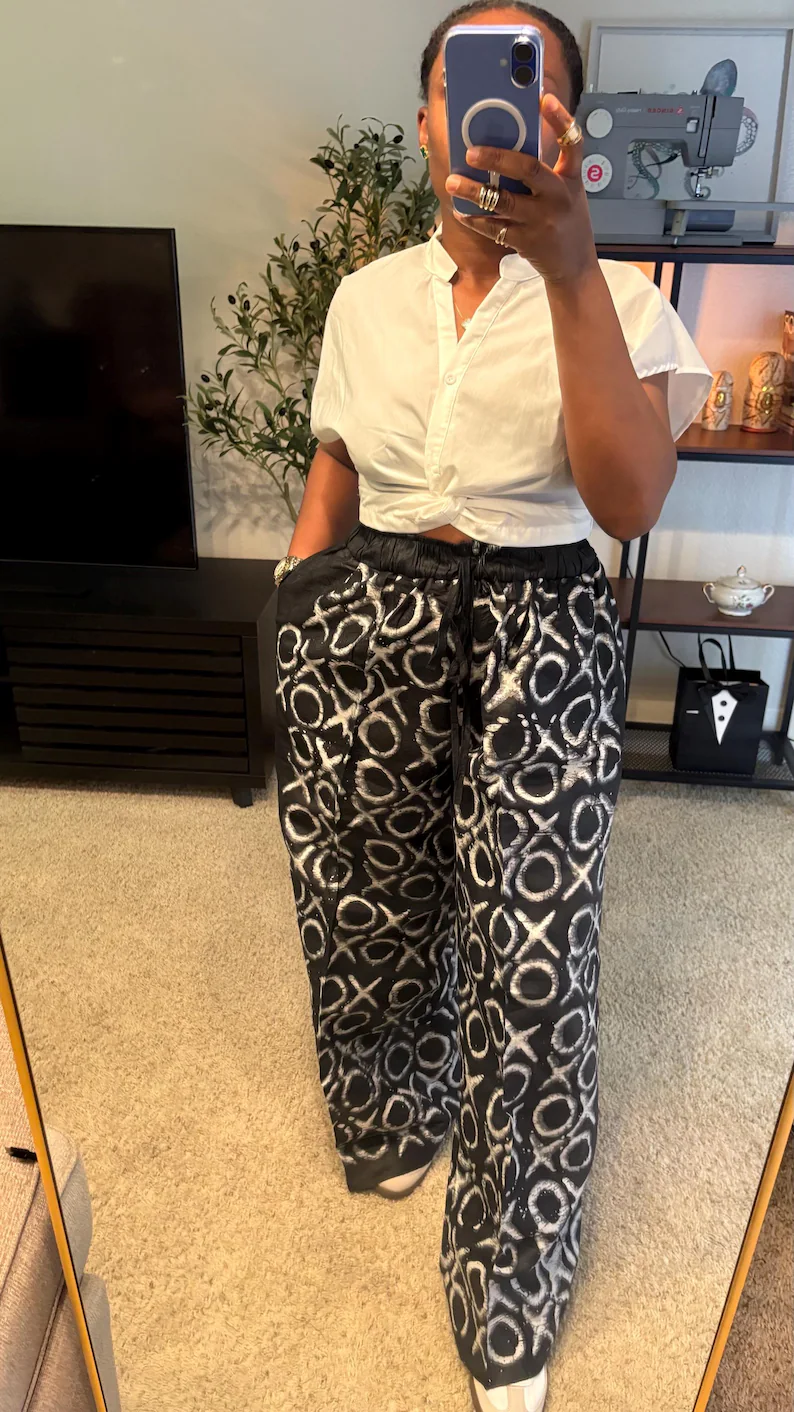 Luxury BuoBuo Gowns and Adire Pant Collections