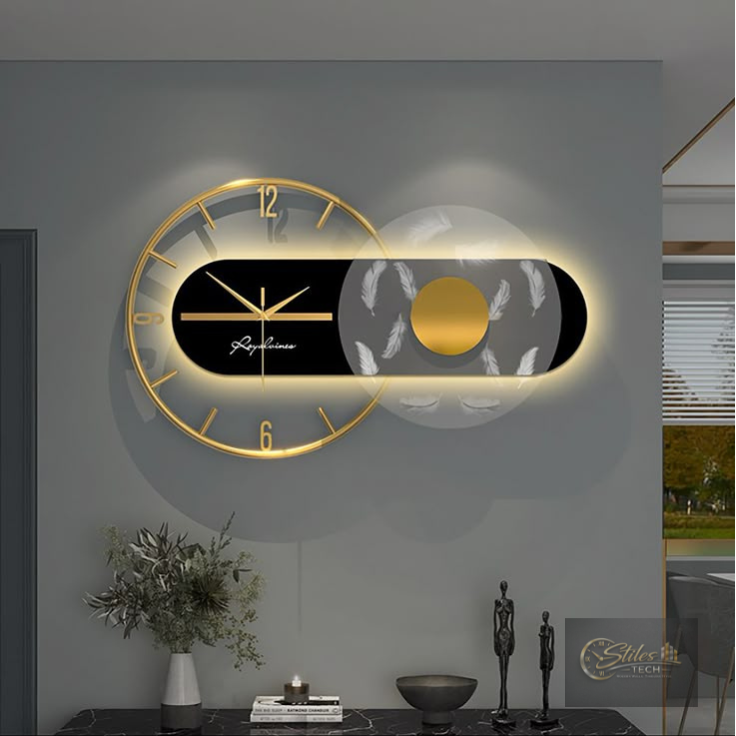 Modern 3d wall clocks