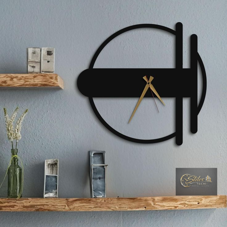 Modern 3d wall clocks