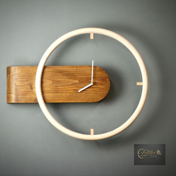 Modern 3d wall clocks