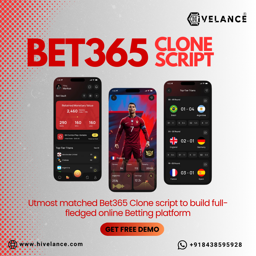 Bet365 Clone Script – Build Your Sportsbook Platform with License Supp