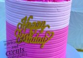Birthday cakes