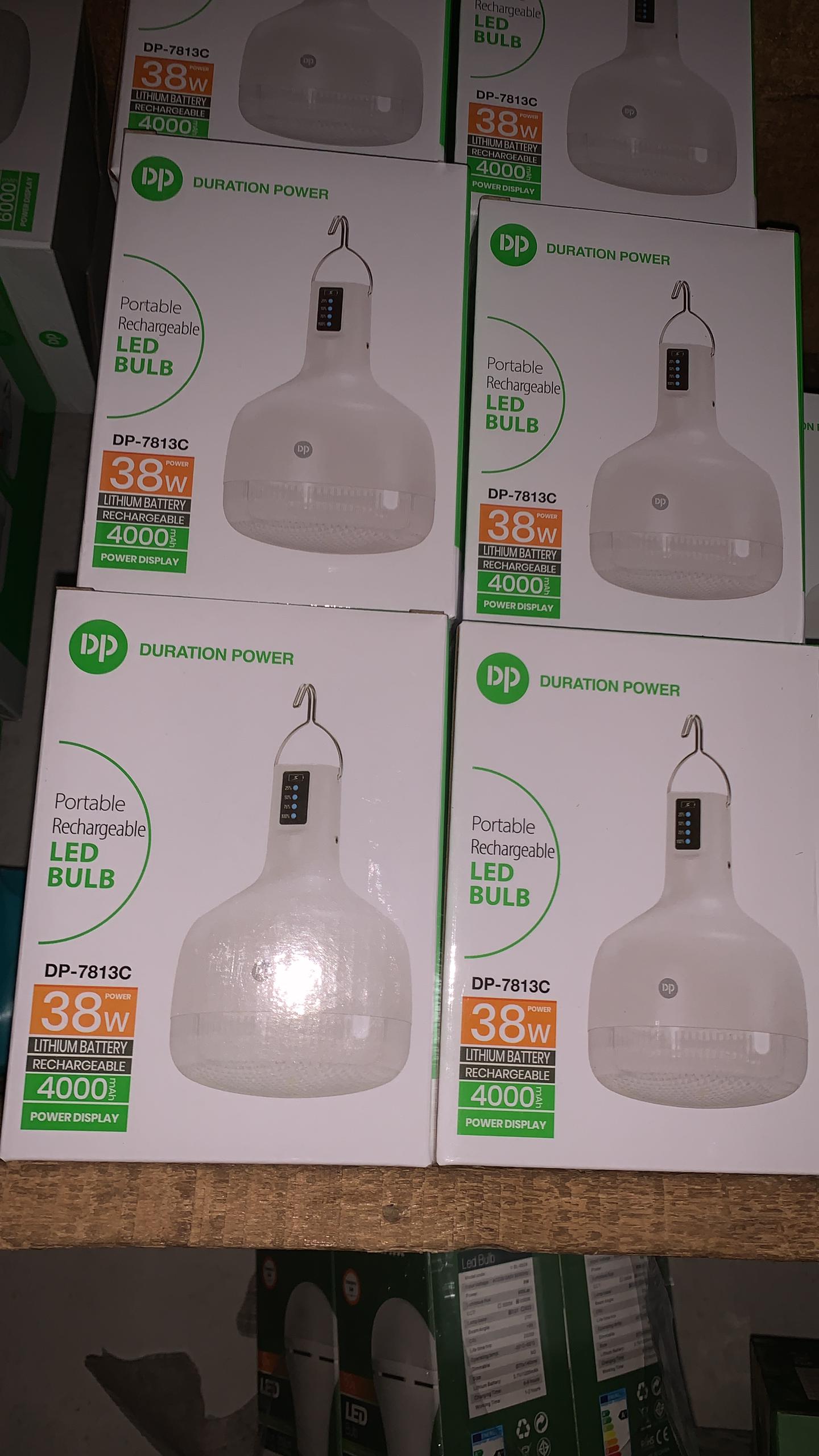 38W Rechargeable bulb