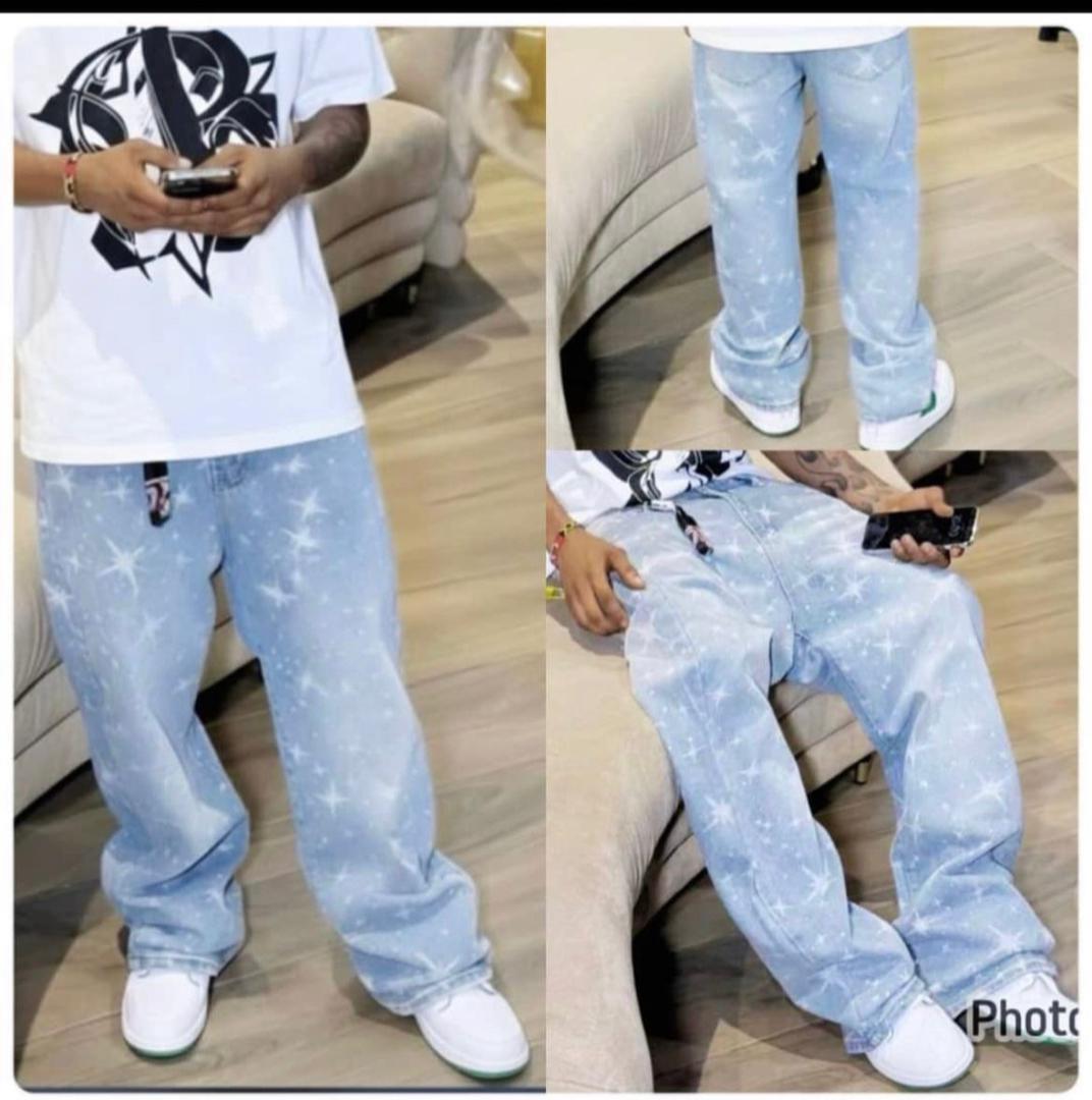 men’s baggy jeans trousers