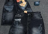Men jeans short