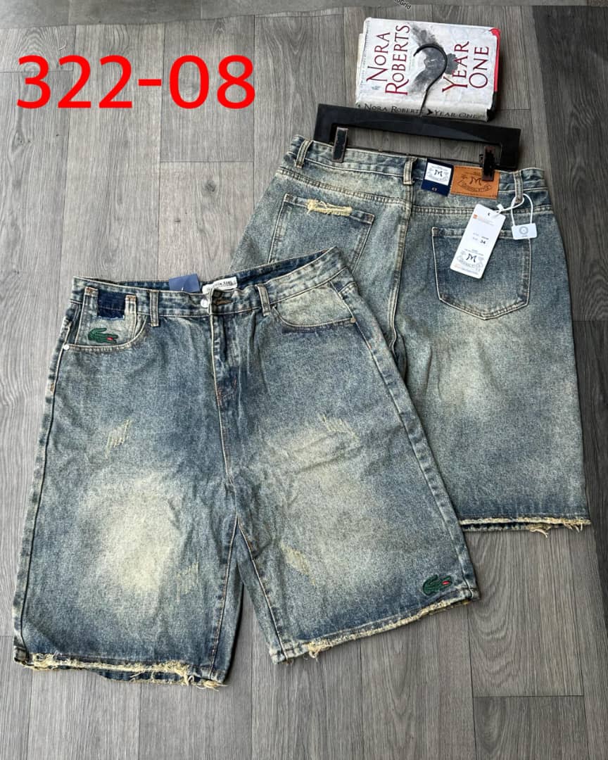 Men jeans short