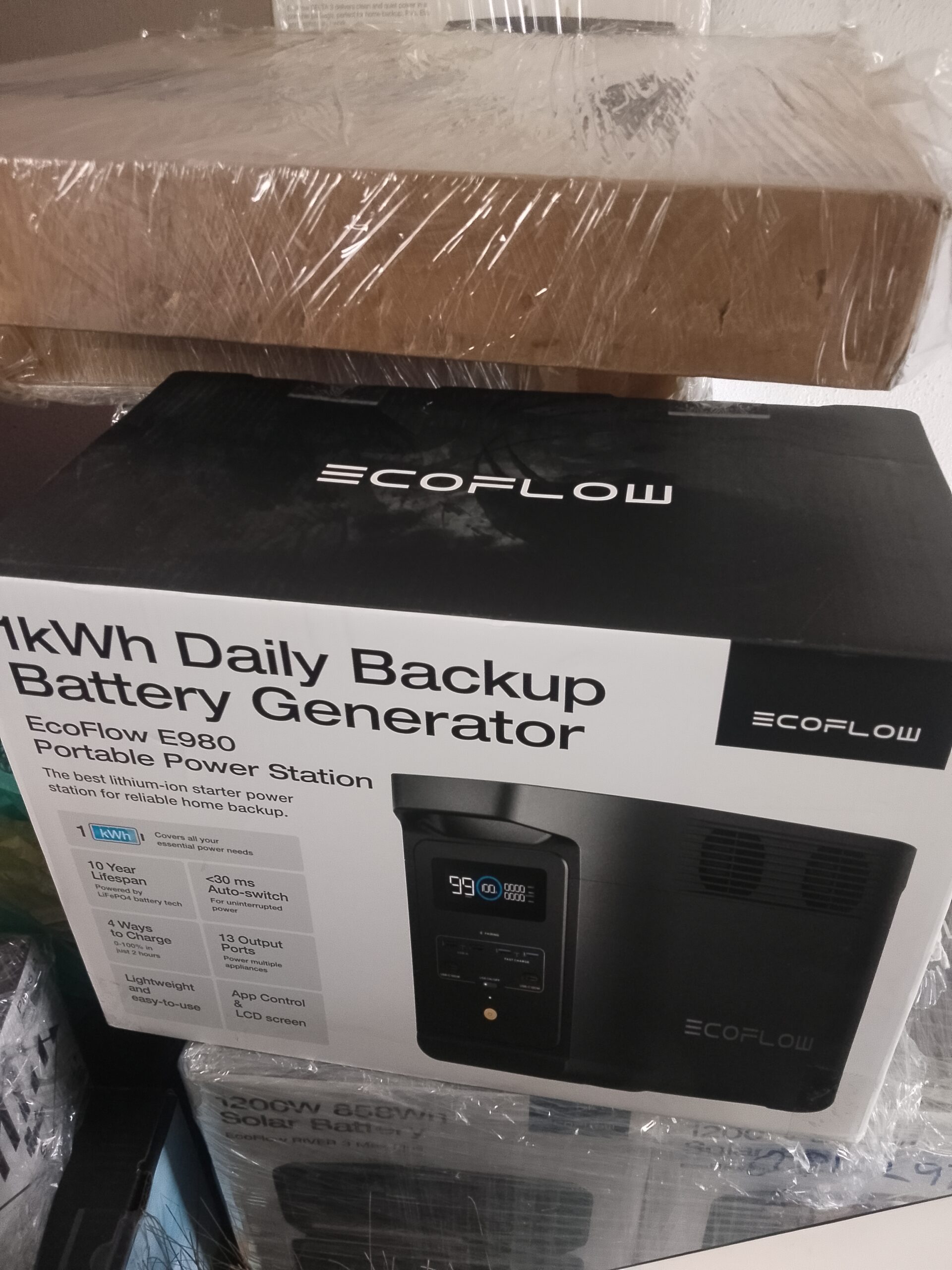 Ecoflow E980 1kwh Backup Battery (5years Warranty)