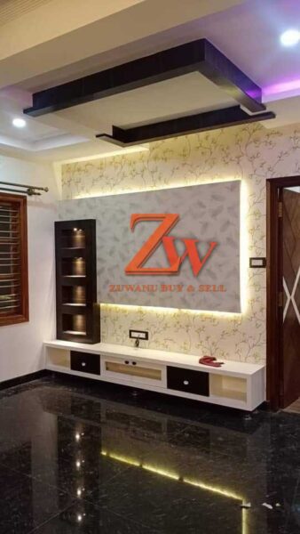 TV wall design for sale in owerri (Tv stand)