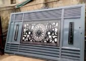 Wrought iron gate