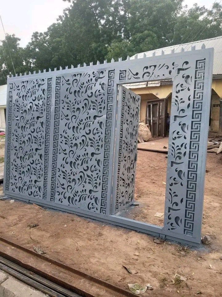 Wrought iron gate