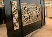 Wrought iron gate