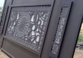 Wrought iron gate
