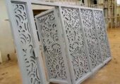 Wrought iron gate