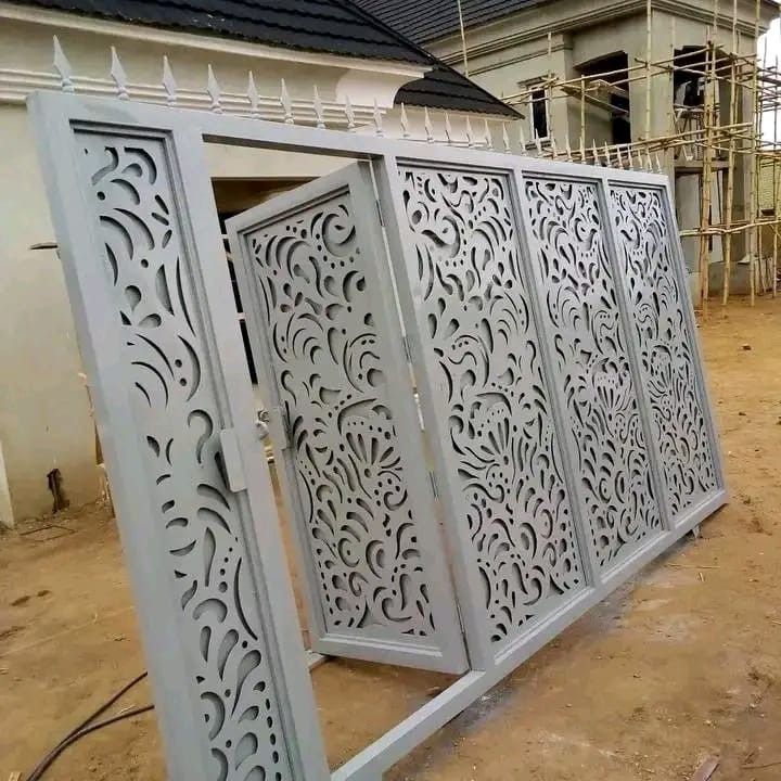 Wrought iron gate