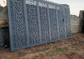 Wrought iron gate