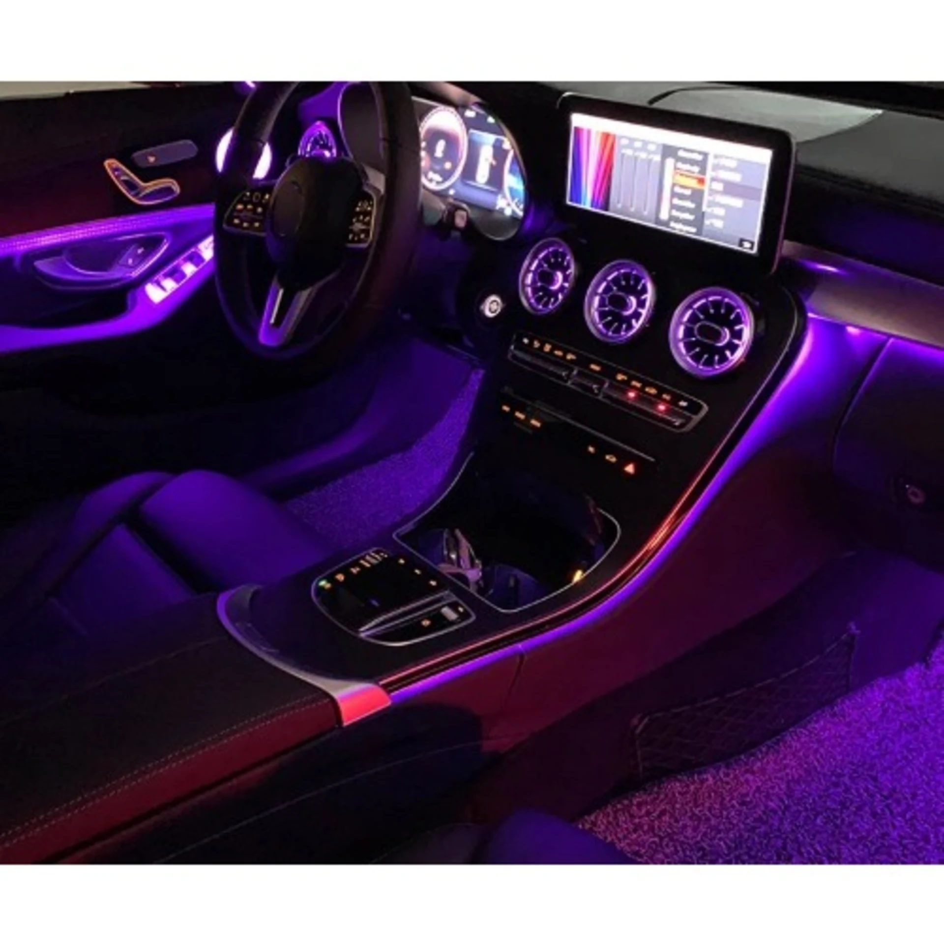 Mercedes interior lights