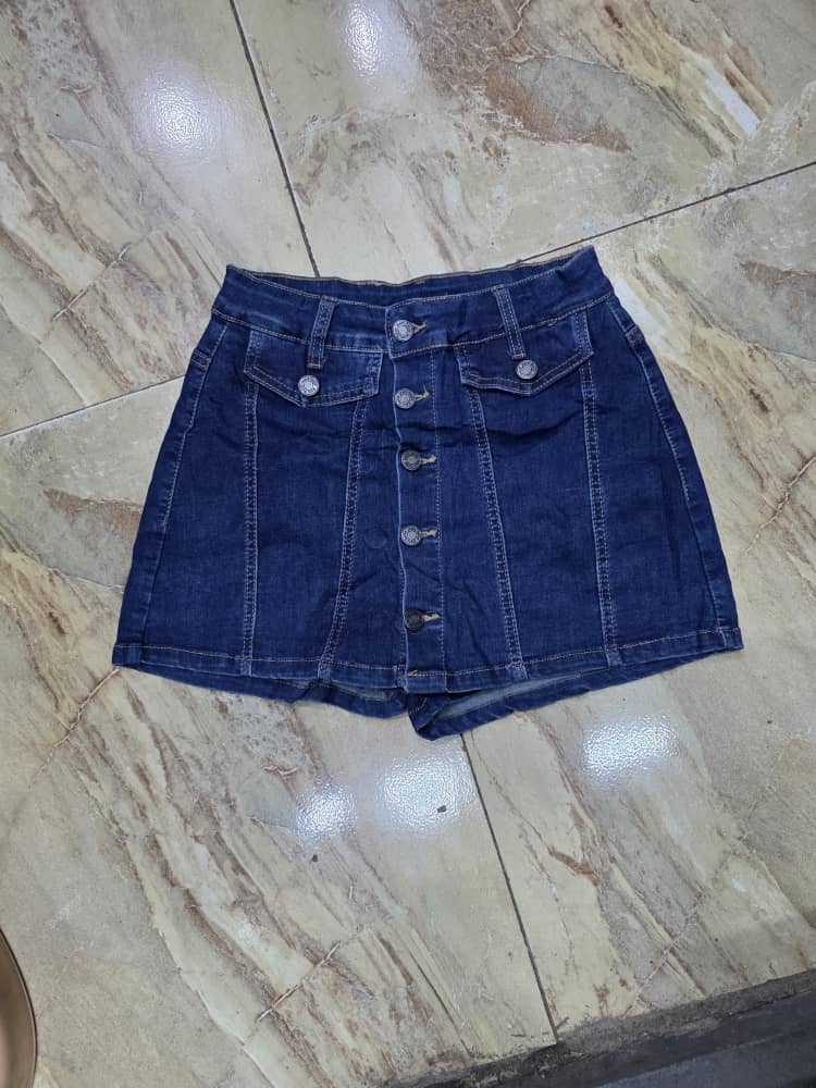 Ladies trousers and short skirts