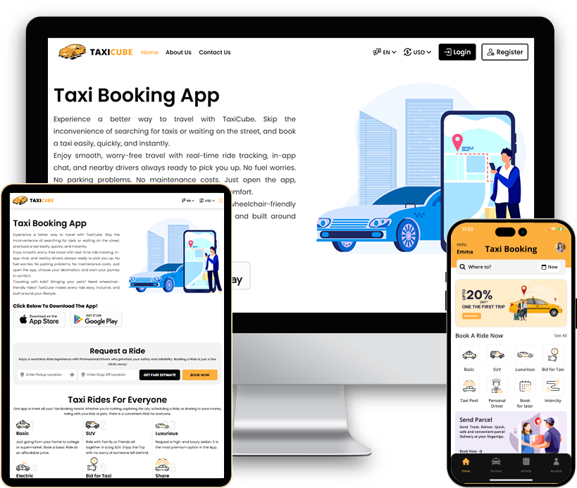 Uber Clone – Taxi Booking App Development