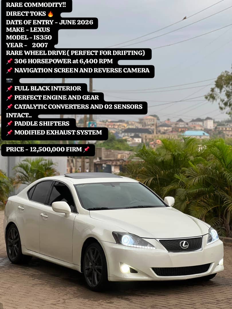 Foreign Used Lexus IS350 2007