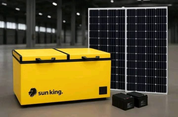 Double Door SunKing Solar Deep Freezer