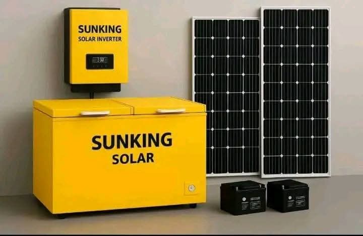 Double Door SunKing Solar Deep Freezer