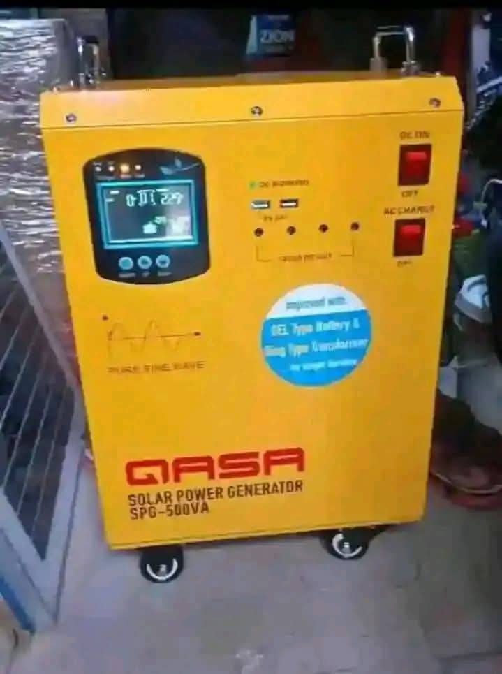 QASA 500WATTS SPG SOLAR GENERATOR