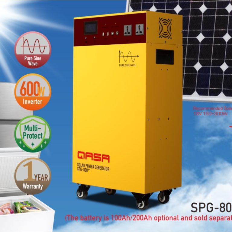 QASA 800 WATTS SPG SOLAR GENERATOR
