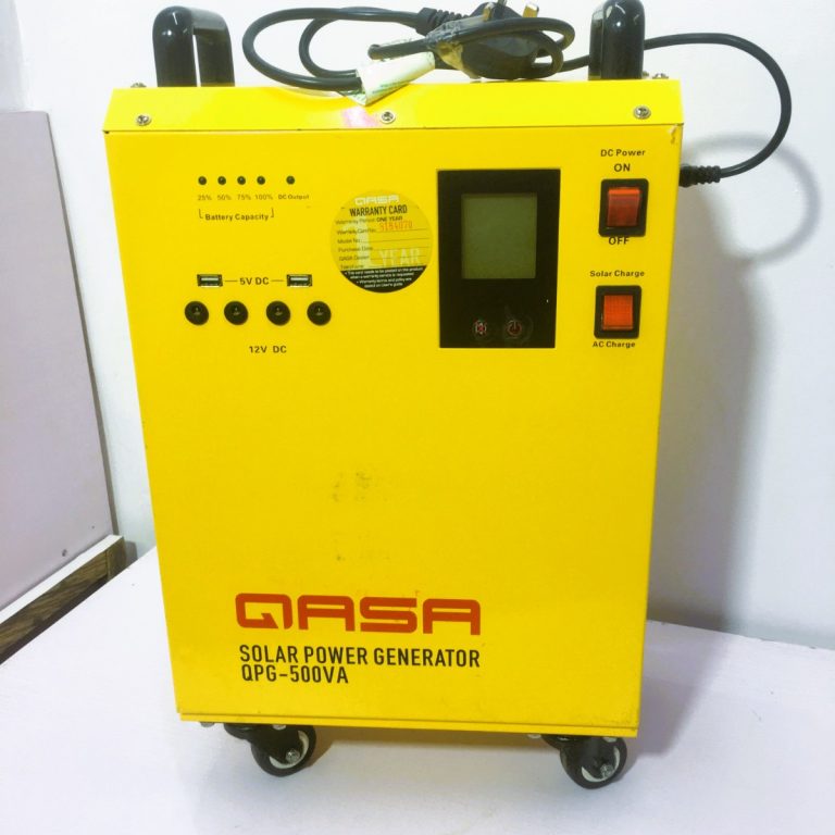 QASA 500WATTS SPG SOLAR GENERATOR