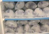 Standing Ice Block Making Fridge