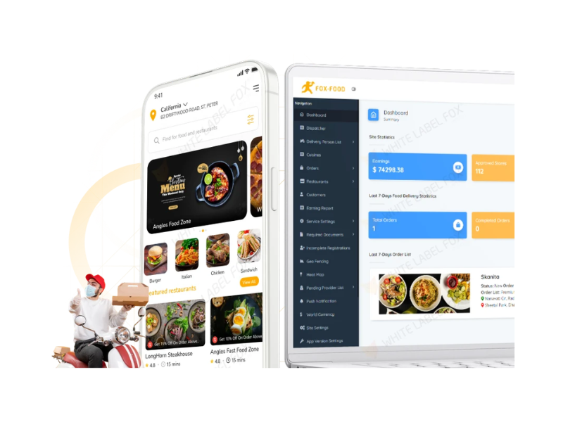 Fox Food – Smart Online Food Ordering App