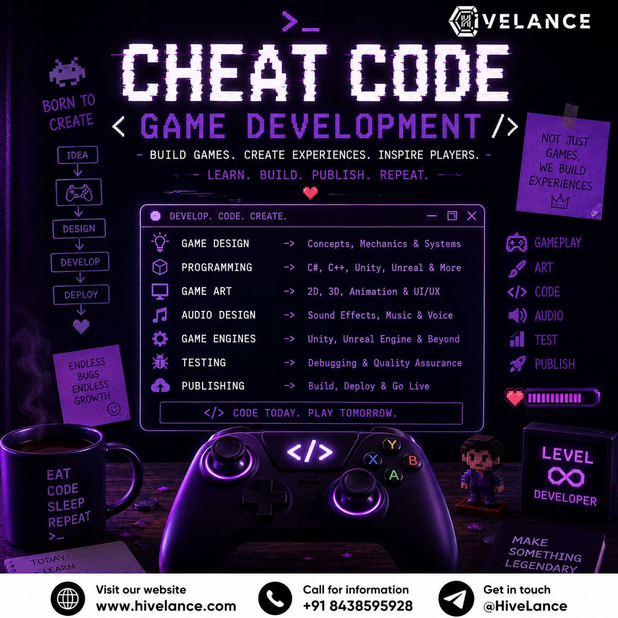 Custom Cheat Code Game Development Services at Low Cost