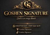 GOSHEN SIGNATURE