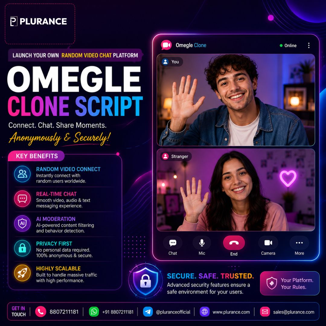 Connect Millions with a Powerful Omegle Clone Script